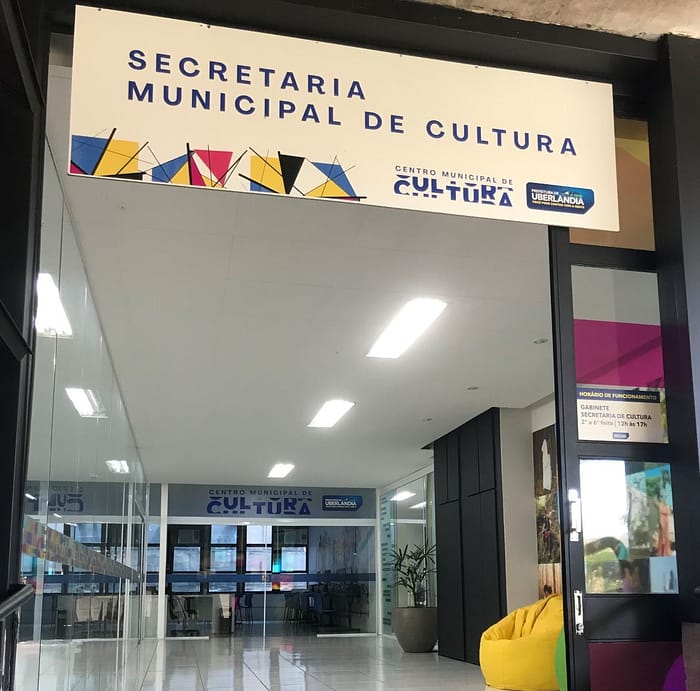 Entrada da Secretaria Municipal de Cultura